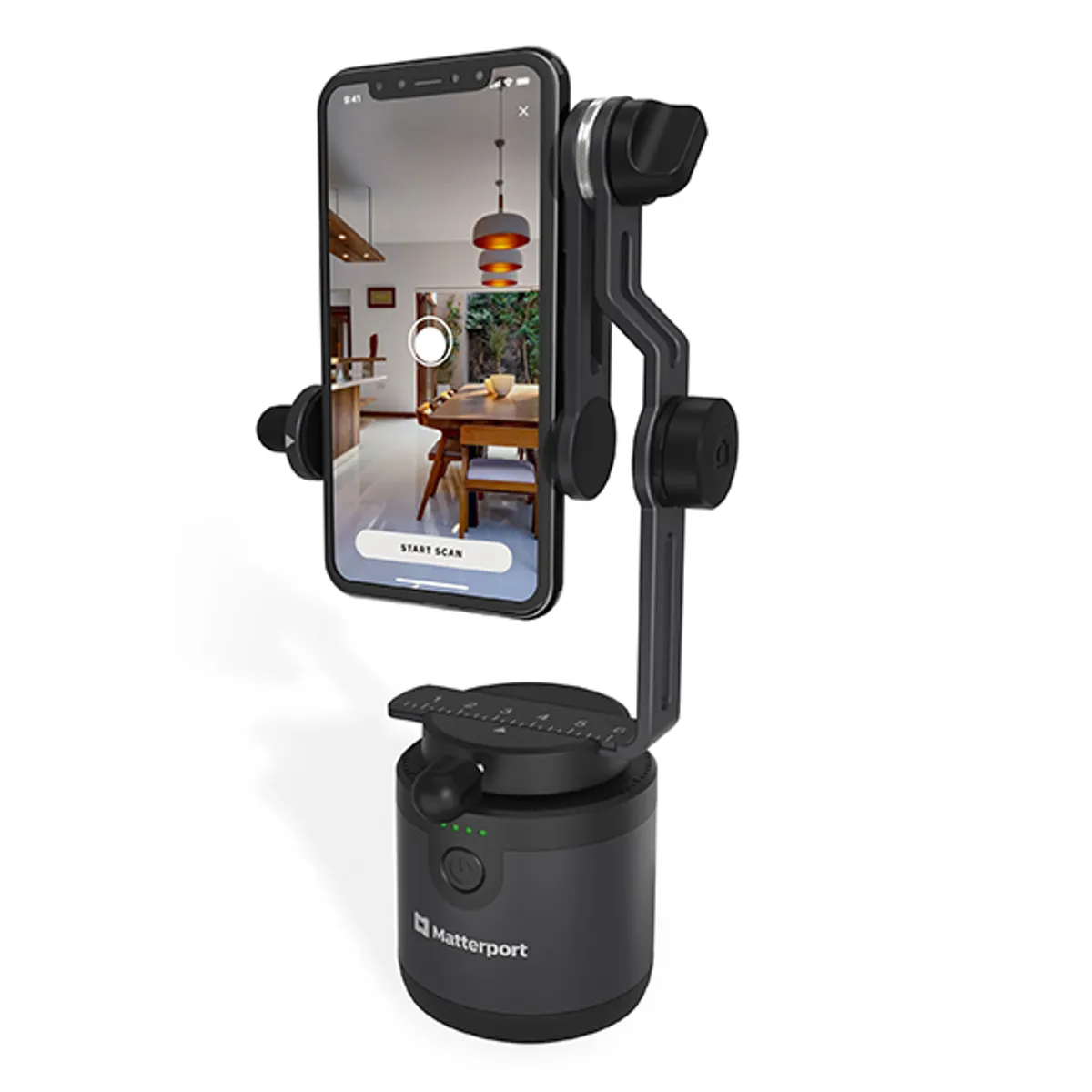 mobilní telefon jako 360° kamera pro vytváření virtuálních prohlídek.