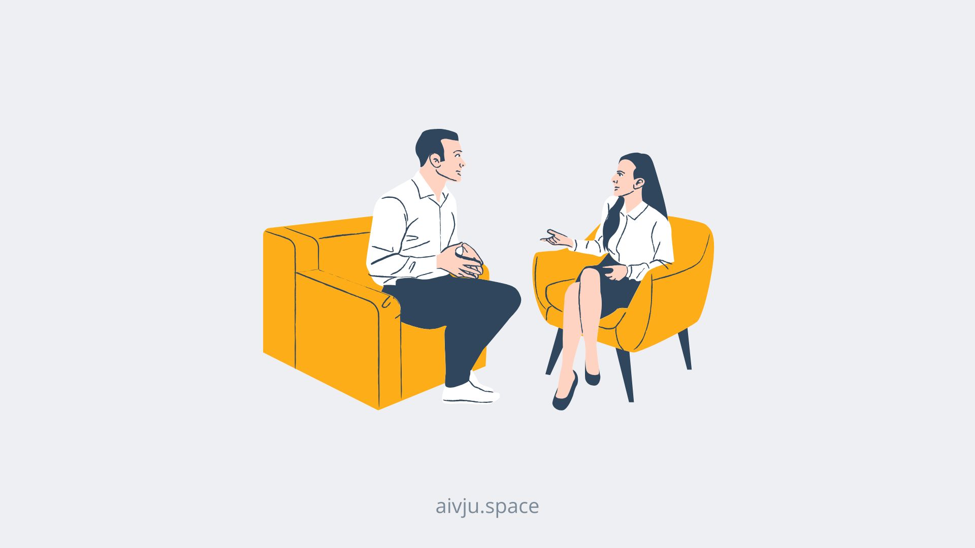 two people siting on a consultation about virtual tour and virtual reality